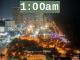 1:00am to 1:59am