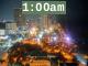 1:00am to 1:59am
