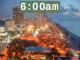 6:00am to 6:59am