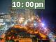 10:00pm to 10:59pm