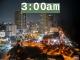 3:00am to 3:59am