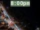 8:00pm to 8:59pm