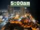 5:00am to 5:59am