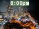 8:00pm to 8:59pm