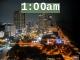 1:00am to 1:59am