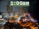 1:00am to 1:59am