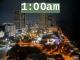 1:00am to 1:59am