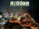 4:00am to 4:59am