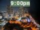 9:00pm to 9:08pm