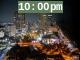 10:00pm to 10:59pm