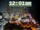 12:01am to 12:59am