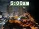 5:00am to 5:59am