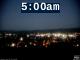 5:00am to 5:59am